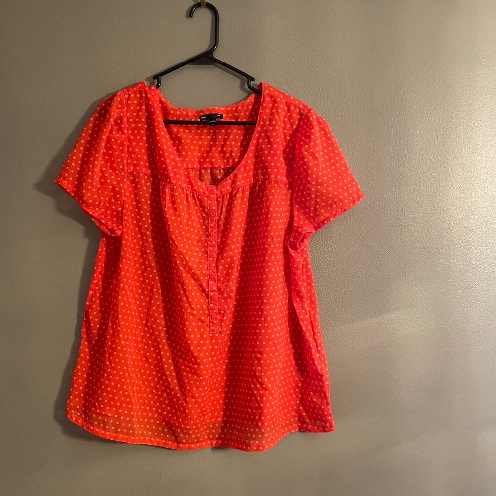 Orange Gap Blouse